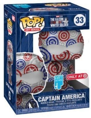 Figurine Funko Pop! N°33 - Falcon And The Winter Soldier - Captain America  Patri